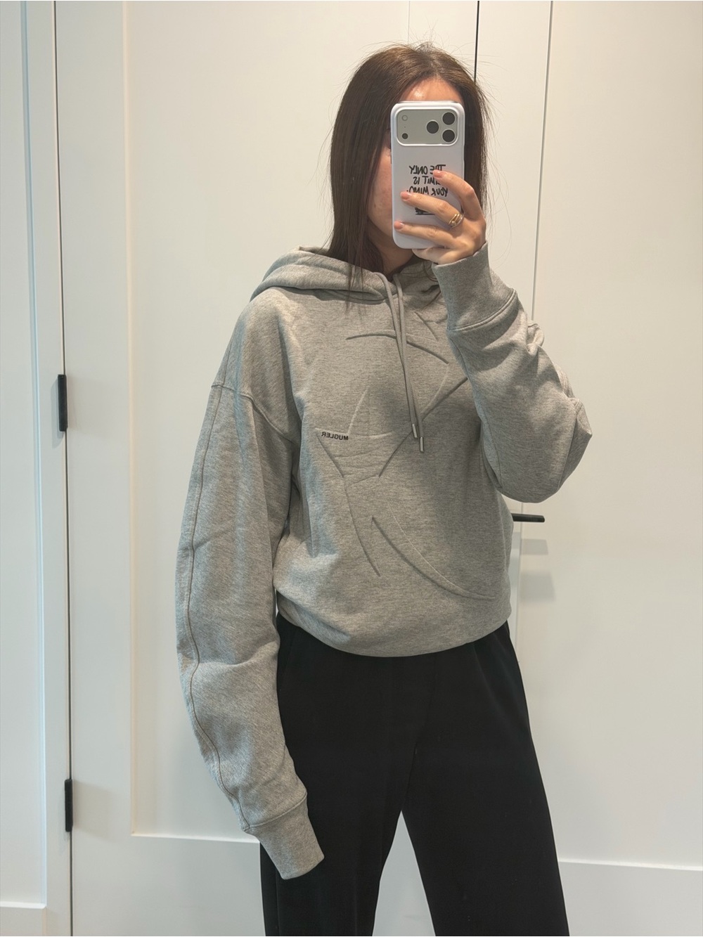 H&M Mugler Collab Hoodie
